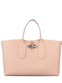 Large Leather Roseau Tote Bag LONGCHAMP -Style Mix Soldes 824624