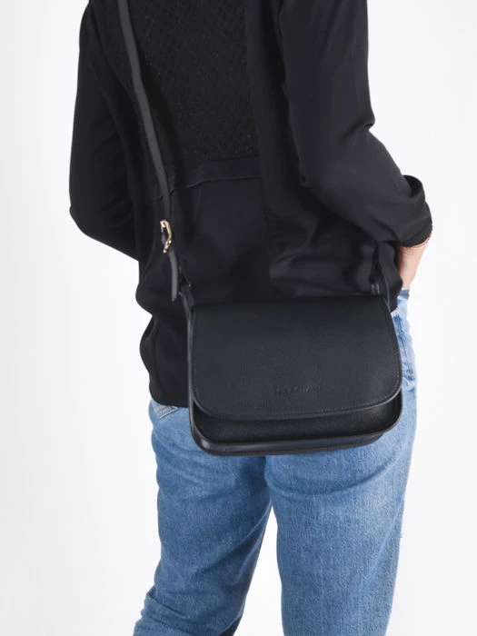 Medium Leather Le Foulonn� Crossbody Bag LONGCHAMP 4 Medium Leather Le Foulonn� Crossbody Bag LONGCHAMP – Image 2