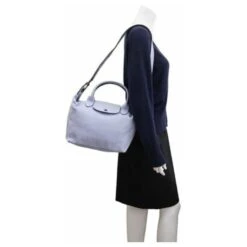 Longchamp Le Pliage Bleu Clair -Style Mix Soldes 845886 7