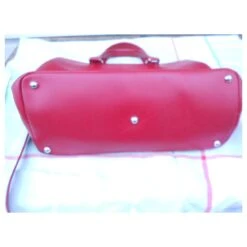 Sac En 100%cuir Rouge De Marque Longchamp -Style Mix Soldes 854566 3