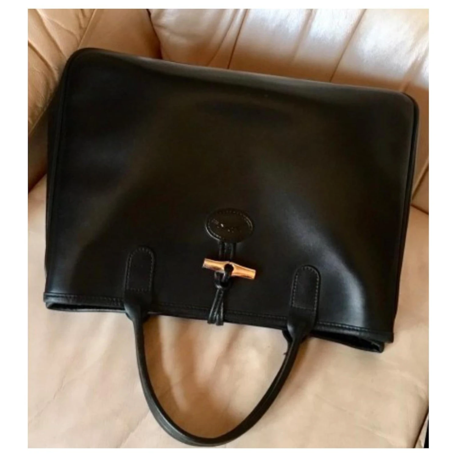 Longchamp ROSEAU Noir 5 Longchamp ROSEAU Noir – Image 3