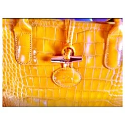 Longchamp ROSEAU Jaune -Style Mix Soldes 861466 5