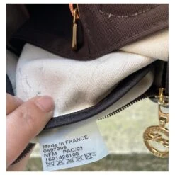 Superbe Sac Pliage Collector Longchamp Glorificus Diversus Bleu Beige Marron Clair -Style Mix Soldes 864473 10