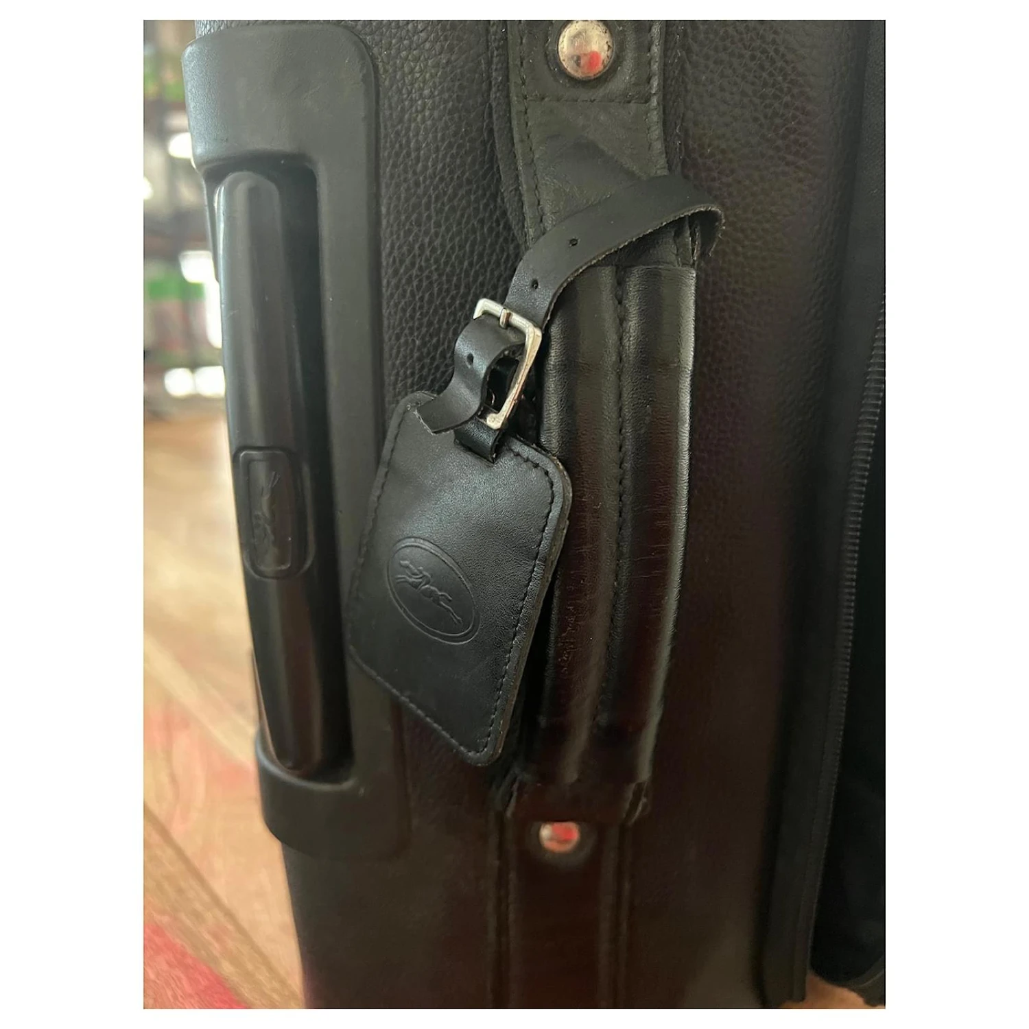 Longchamp Sac De Voyage Noir 11 Longchamp Sac De Voyage Noir – Image 9