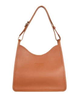Leather Le Foulonn� Shoulder Bag LONGCHAMP