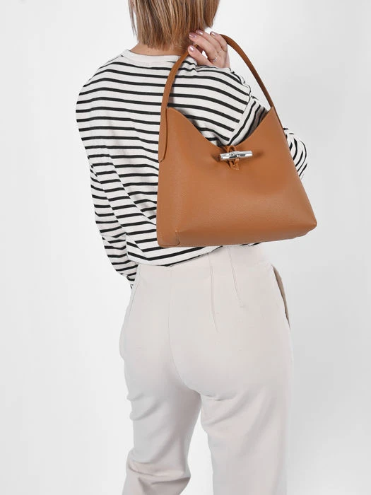 Shoulder Bag Roseau Leather LONGCHAMP 4 Shoulder Bag Roseau Leather LONGCHAMP – Image 2