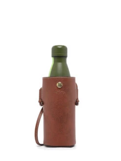 Leather Epure Water Bottle Holder LONGCHAMP