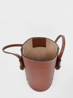 Leather Epure Water Bottle Holder LONGCHAMP -Style Mix Soldes 919845