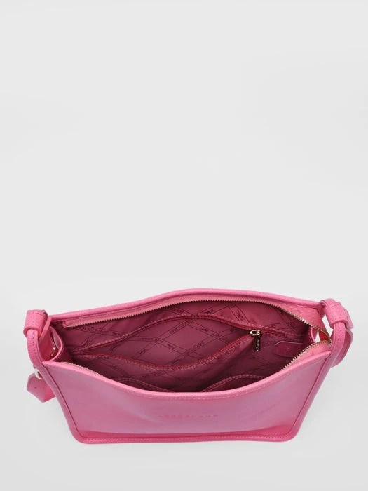 Zipped Leather Le Foulonn� Shoulder Bag LONGCHAMP 5 Zipped Leather Le Foulonn� Shoulder Bag LONGCHAMP – Image 4