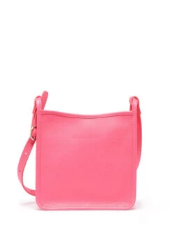 Zipped Leather Le Foulonn� Crossbody Bag LONGCHAMP