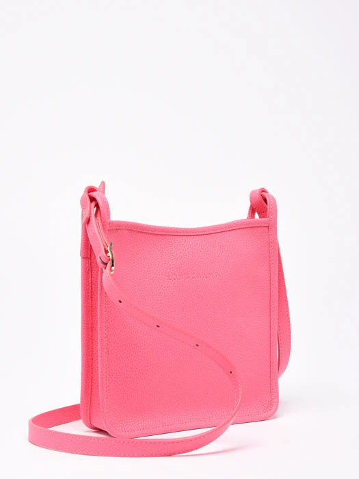 Zipped Leather Le Foulonn� Crossbody Bag LONGCHAMP 5 Zipped Leather Le Foulonn� Crossbody Bag LONGCHAMP – Image 3