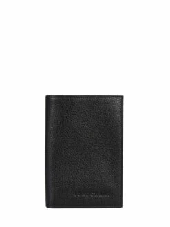 Leather Le Foulonn� Passport Holder LONGCHAMP