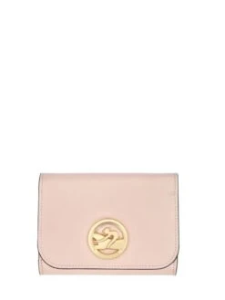 Leather Box-Trot Wallet LONGCHAMP