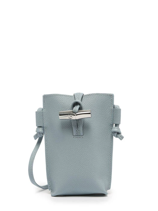 Leather Roseau Phone Pouch LONGCHAMP 3 Leather Roseau Phone Pouch LONGCHAMP