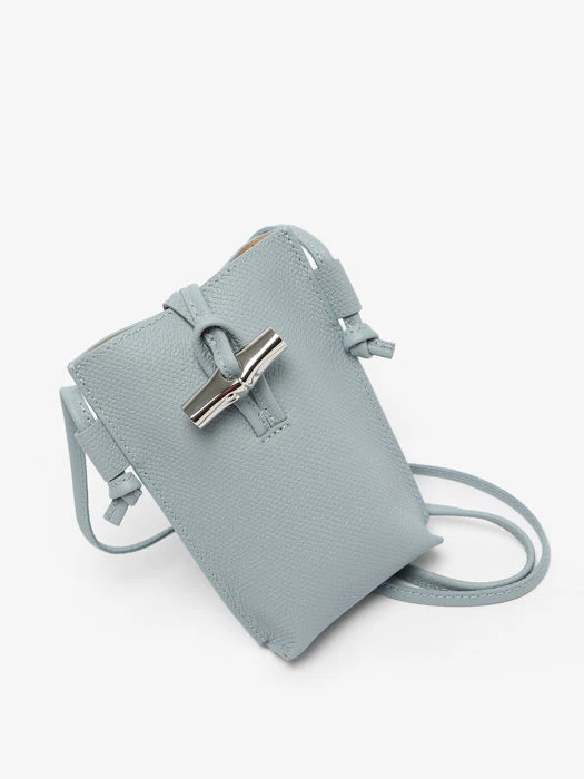 Leather Roseau Phone Pouch LONGCHAMP 5 Leather Roseau Phone Pouch LONGCHAMP – Image 3