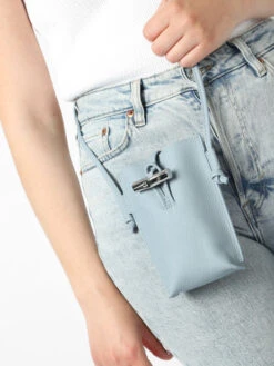 Leather Roseau Phone Pouch LONGCHAMP 8 Leather Roseau Phone Pouch LONGCHAMP -Style Mix Soldes 988280