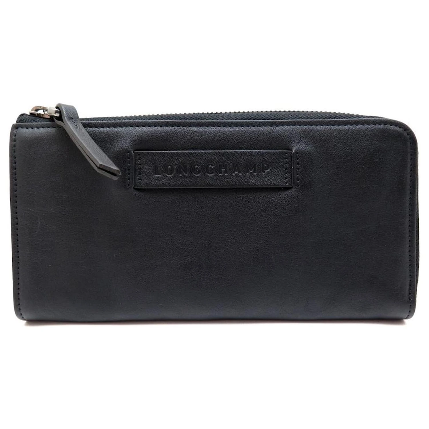 NEUF PORTEFEUILLE LONGCHAMP 3D ZIPPE CUIR NOIR L3418772001 LEATHER WALLET 3 NEUF PORTEFEUILLE LONGCHAMP 3D ZIPPE CUIR NOIR L3418772001 LEATHER WALLET