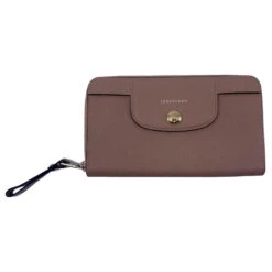 Portefeuille Longchamp Beige