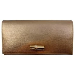 Longchamp Portefeuille Roseau Doré
