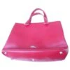 Sac En 100%cuir Rouge De Marque Longchamp