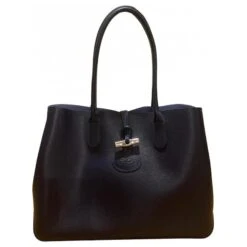 Sac Longchamp Roseau Bleu Marine