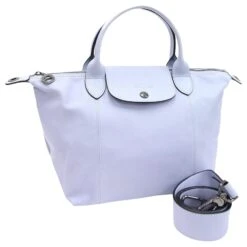 Longchamp Le Pliage Bleu Clair