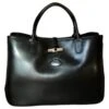 Longchamp ROSEAU Noir -Style Mix Soldes sacs a main roseau longchamp cuir noir